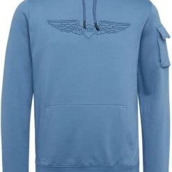 Hoodies PME Legend Hoodie Brushed Fleece Blauw