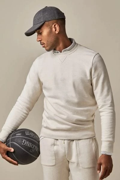 Pullover Profuomo Sweater Beige Melange 6 Pullover Profuomo Sweater Beige Melange - Afbeelding 6