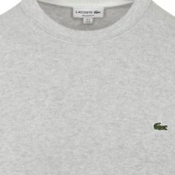 Lacoste Pullover O-hals Lichtgrijs -Truien & Vesten Verkoop winkel 74605 2 1