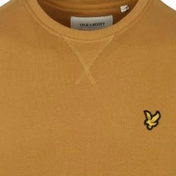 Lyle And Scott Sweaters Lyle & Scott Sweater Okergeel -Truien & Vesten Verkoop winkel 74611 2 1