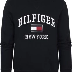 Sweaters Tommy Hilfiger Varsity Sweater Logo Navy -Truien & Vesten Verkoop winkel 74615 1 1