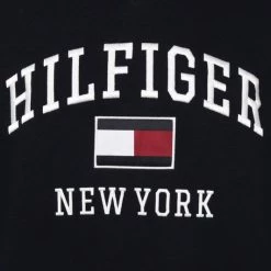 Sweaters Tommy Hilfiger Varsity Sweater Logo Navy -Truien & Vesten Verkoop winkel 74615 3
