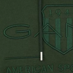 Hoodies Gant Hoodie Tonal Shield Donkergroen 8 Hoodies Gant Hoodie Tonal Shield Donkergroen -Truien & Vesten Verkoop winkel 74661 3