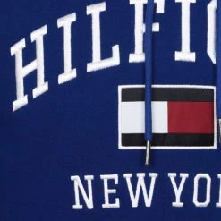 Hoodies Tommy Hilfiger Hoodie Varsity Kobalt Blauw -Truien & Vesten Verkoop winkel 74663 3