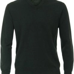 Casa Moda Pullover Donkergroen