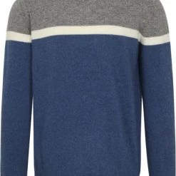 Wollen Truien Voor Heren ANTWRP Sweater Mix Wol Streep Grijs -Truien & Vesten Verkoop winkel 74793 4