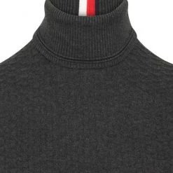 Coltruien Voor Heren Tommy Hilfiger Coltrui Antraciet -Truien & Vesten Verkoop winkel 74823 2 1
