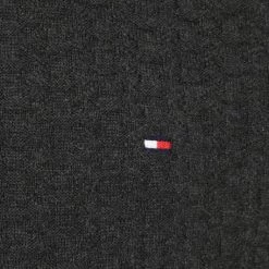 Coltruien Voor Heren Tommy Hilfiger Coltrui Antraciet -Truien & Vesten Verkoop winkel 74823 3