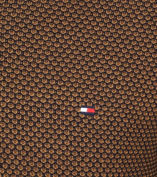 Schipperstruien & Truien Met Rits Tommy Hilfiger Zipper Bruin Melange 4 Schipperstruien & Truien Met Rits Tommy Hilfiger Zipper Bruin Melange - Afbeelding 4