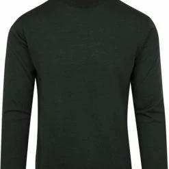 Truien Van Merino Wol Suitable Merino Coltrui Donkergroen