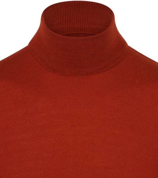 Truien Van Merino Wol Suitable Merino Coltrui Oranje 6 Truien Van Merino Wol Suitable Merino Coltrui Oranje - Afbeelding 6