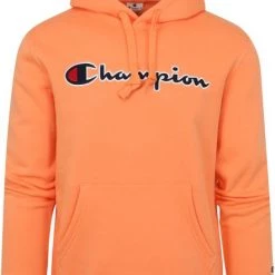 Hoodies Champion Hoodie Logo Fel Oranje -Truien & Vesten Verkoop winkel 74879 1 1