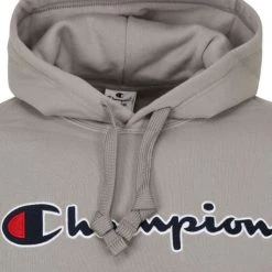 Hoodies Champion Hoodie Logo Grijs -Truien & Vesten Verkoop winkel 74880 2 1