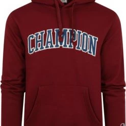 Hoodies Champion Hoodie Logo Bordeaux