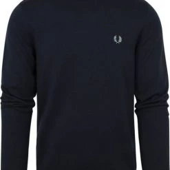 Wollen Truien Voor Heren Fred Perry Trui Wol Mix Logo Navy Blauw 10 Wollen Truien Voor Heren Fred Perry Trui Wol Mix Logo Navy Blauw -Truien & Vesten Verkoop winkel 74885 1 1