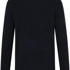 Wollen Truien Voor Heren Scotch And Soda Pullover Mix Wol Gespikkeld Donkerblauw -Truien & Vesten Verkoop winkel 74891 4