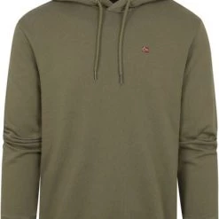 Hoodies Napapijri Balis Hoodie Olijfgroen -Truien & Vesten Verkoop winkel 74902 1 1