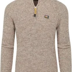 New Zealand Auckland Schipperstruien & Truien Met Rits NZA Trui Drake Beige Melange -Truien & Vesten Verkoop winkel 74917 1 1