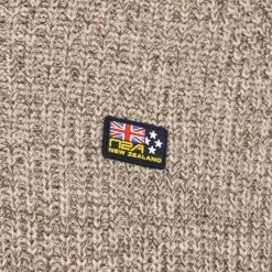 New Zealand Auckland Schipperstruien & Truien Met Rits NZA Trui Drake Beige Melange -Truien & Vesten Verkoop winkel 74917 3