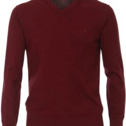 Casa Moda Pullover V-Hals Bordeaux 9 Casa Moda Pullover V-Hals Bordeaux -Truien & Vesten Verkoop winkel 74966 1 1