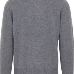 Lamswollen Truien Hackett Pullover Grijs Lamswol 9 Lamswollen Truien Hackett Pullover Grijs Lamswol -Truien & Vesten Verkoop winkel 74983 1