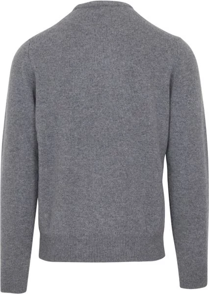 Lamswollen Truien Hackett Pullover Grijs Lamswol 4 Lamswollen Truien Hackett Pullover Grijs Lamswol - Afbeelding 4