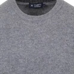 Lamswollen Truien Hackett Pullover Grijs Lamswol 11 Lamswollen Truien Hackett Pullover Grijs Lamswol -Truien & Vesten Verkoop winkel 74983 3 1