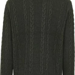 Wollen Truien Voor Heren Scotch And Soda Knit Sweater Mix Wol Donkergroen -Truien & Vesten Verkoop winkel 74987 4