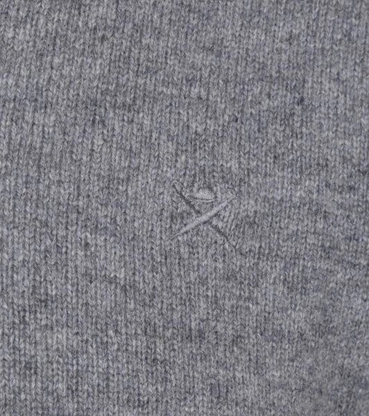 Lamswollen Truien Hackett Pullover Lamswol V-Hals Grijs 3 Lamswollen Truien Hackett Pullover Lamswol V-Hals Grijs - Afbeelding 3