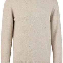 Lamswollen Truien Barbour Trui Lamswol Beige -Truien & Vesten Verkoop winkel 75083 1 1