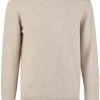 Lamswollen Truien Barbour Trui Lamswol Beige