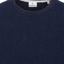 Sweaters Blue Industry Trui Structuur Donkerblauw -Truien & Vesten Verkoop winkel 75125 2 1