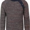 Sweaters Blue Industry Trui Melange Blauw