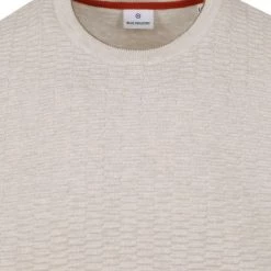 Sweaters Blue Industry Trui Structuur Licht Beige -Truien & Vesten Verkoop winkel 75128 2 1