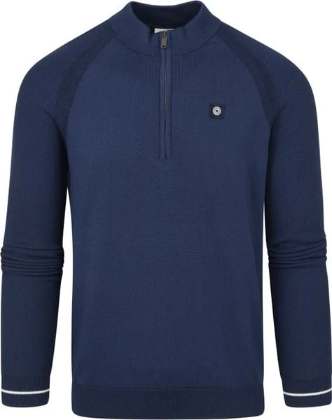 Schipperstruien & Truien Met Rits Blue Industry Zipper Trui Donkerblauw 5 Schipperstruien & Truien Met Rits Blue Industry Zipper Trui Donkerblauw - Afbeelding 5