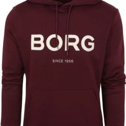 Sweaters Bjorn Borg Sweater Bordeaux Rood Logo -Truien & Vesten Verkoop winkel 75147 1 1
