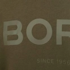 Sweaters Bjorn Borg Sweater Donkergroen Logo -Truien & Vesten Verkoop winkel 75148 3
