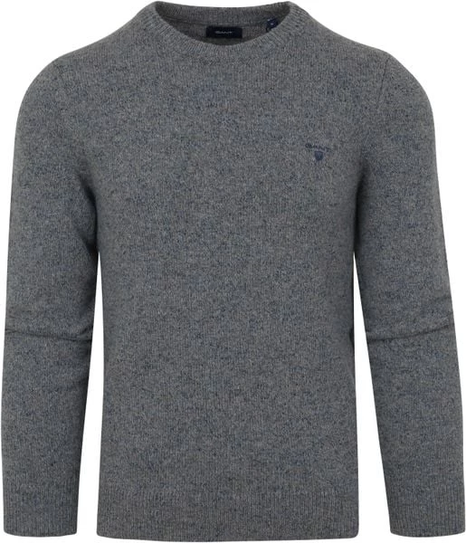 Wollen Truien Voor Heren Gant Trui Wol Melange Antraciet 5 Wollen Truien Voor Heren Gant Trui Wol Melange Antraciet - Afbeelding 5