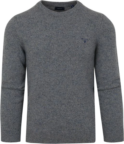 Wollen Truien Voor Heren Gant Trui Wol Melange Antraciet 1 Wollen Truien Voor Heren Gant Trui Wol Melange Antraciet