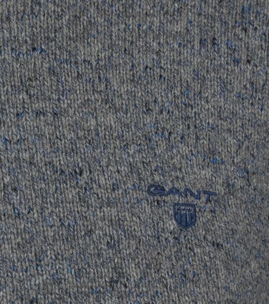 Wollen Truien Voor Heren Gant Trui Wol Melange Antraciet 3 Wollen Truien Voor Heren Gant Trui Wol Melange Antraciet - Afbeelding 3