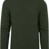 Wollen Truien Voor Heren Gant Trui Wol Melange Donkergroen