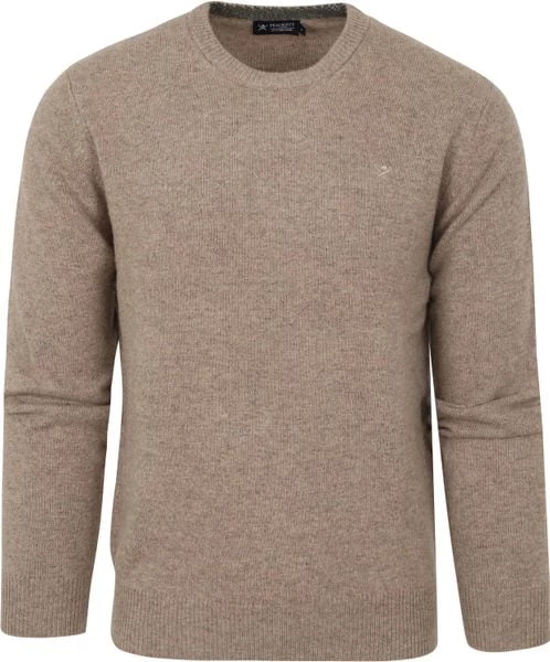 Lamswollen Truien Hackett Pullover Beige Lamswol 5 Lamswollen Truien Hackett Pullover Beige Lamswol - Afbeelding 5