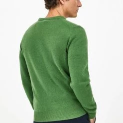 Lamswollen Truien Hackett Pullover Groen Lamswol 8 Lamswollen Truien Hackett Pullover Groen Lamswol -Truien & Vesten Verkoop winkel 75163 6