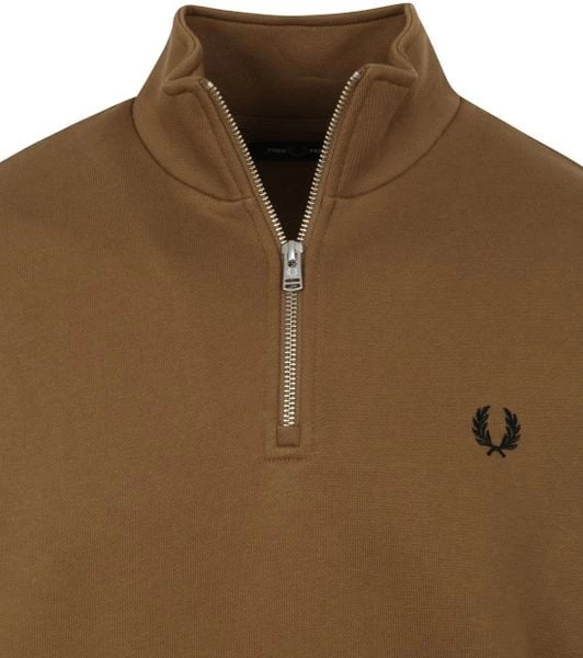 Schipperstruien & Truien Met Rits Fred Perry Half Zip Trui Bruin 6 Schipperstruien & Truien Met Rits Fred Perry Half Zip Trui Bruin - Afbeelding 6