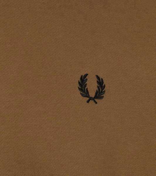 Schipperstruien & Truien Met Rits Fred Perry Half Zip Trui Bruin 3 Schipperstruien & Truien Met Rits Fred Perry Half Zip Trui Bruin - Afbeelding 3