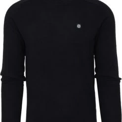 Blue Industry Pullover Navy Blauw