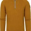 Schipperstruien & Truien Met Rits Blue Industry Zipper Trui Okergeel