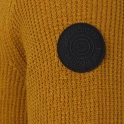 Schipperstruien & Truien Met Rits Blue Industry Zipper Trui Okergeel -Truien & Vesten Verkoop winkel 75180 4