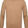 Truien Van Merino Wol Profuomo Pullover Merinowol Beige