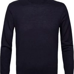 Truien Van Merino Wol Profuomo Coltrui Merinowol Donkerblauw -Truien & Vesten Verkoop winkel 75216 1 1